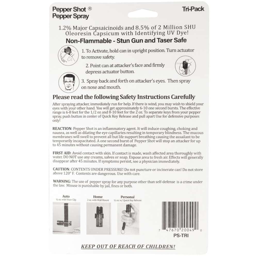 PS-TRI_bjpg | First Line Self Defense Products