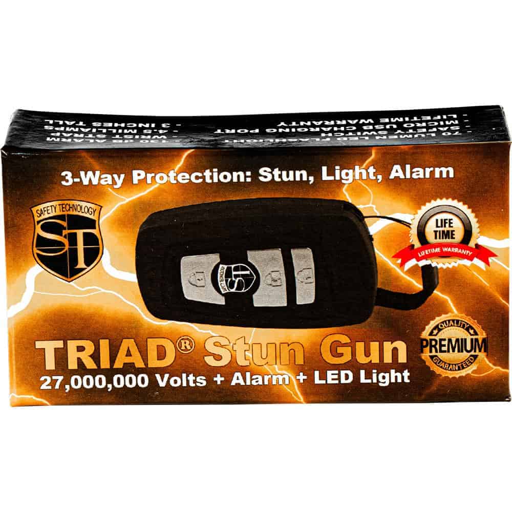 ST-TRIAD-SIL_boxjpg | First Line Self Defense Products