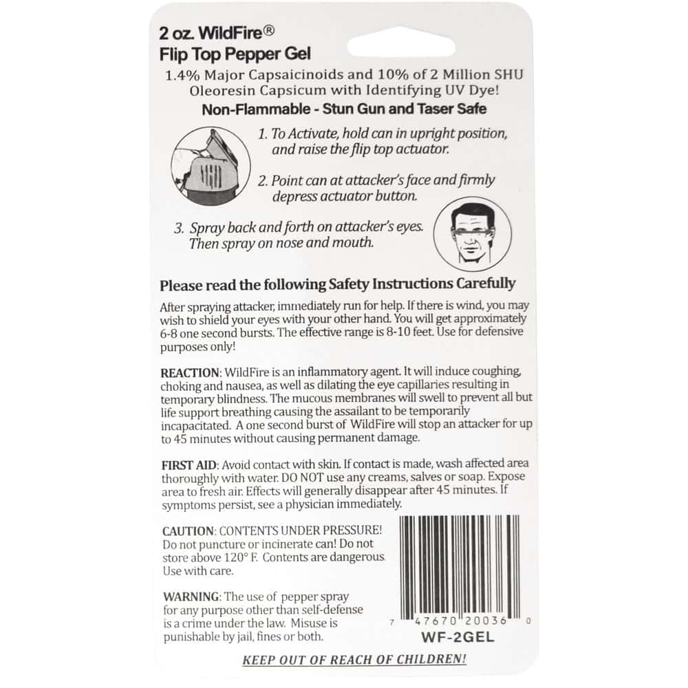 WF-2GEL_bjpg | First Line Self Defense Products